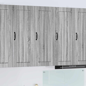 vidaXL Keukenkast Grijs Sonoma 40 x 31 x 100 cm Bewerkt hout