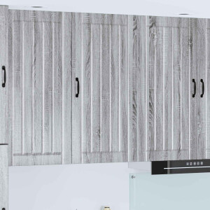 vidaXL Keukenkast Grijs Sonoma 50 x 31 x 100 cm Bewerkt hout