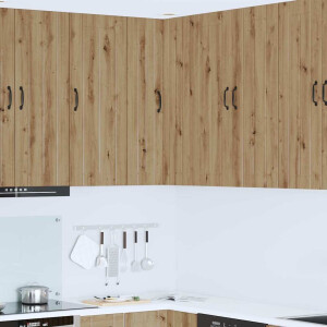 vidaXL Keukenkast aan de muur met plank Artisan Eiken 57 x 57 x 100 cm