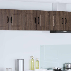 vidaXL Wandkast PORTO Bruin Eiken 30 x 31 x 40 cm Bewerkt hout