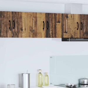 vidaXL Wandkast PORTO Oudhout 30 x 31 x 40 cm Bewerkt hout
