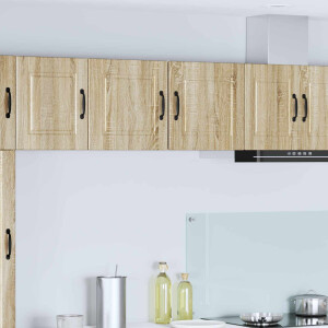 vidaXL Wandkast PORTO Sonoma Eiken 40 x 31 x 40 cm Bewerkt hout