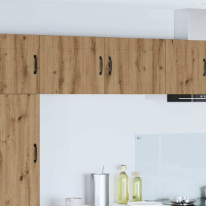 vidaXL Vaatwasserpaneel met plank 2 pcs Artisan Eiken 50 x 31 x 40 cm