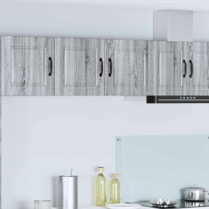 vidaXL Keukenkast met plank Grijs Sonoma 80 x 31 x 40 cm Bewerkt hout