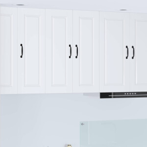vidaXL Wandkast PORTO Wit 60 x 31 x 80 cm Bewerkt hout