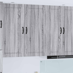 vidaXL Keukenkast met plank Grijs Sonoma 50 x 31 x 100 cm Bewerkt hout