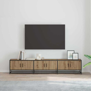 vidaXL TV-kast artisanaal eikenkleurig 210 x 35 x 41 cm Bewerkt hout