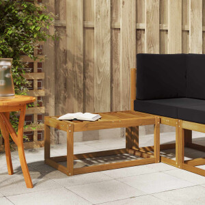 vidaXL Buitenstoelbank Naturel 79 x 43 x 37 cm Massief Acaciahout
