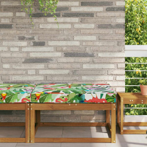 vidaXL Buiten bankkussen kleurrijk 80 x 80 x 8 cm Polyester
