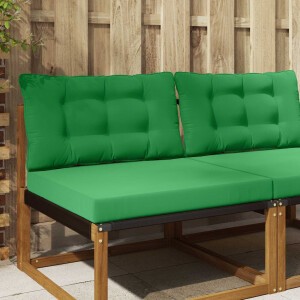 vidaXL Buiten bankkussen Polyester Groen 80 x 68,5 x 8 cm
