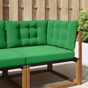 vidaXL Buiten bankkussen Polyester Groen 80 x 43 x 10 cm