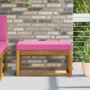vidaXL Zitkussen Roze 80 x 40 x 8 cm 100% Polyester