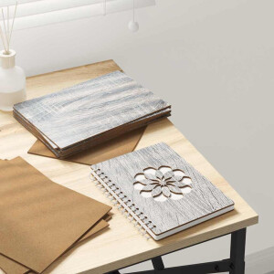 vidaXL Decorpanelen 50 pcs Grijs Sonoma 15 x 21 x 0.27 cm Bewerkt hout