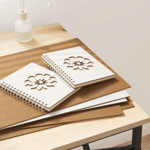 vidaXL Decorpanelen 50 pcs Wit 30 x 42 x 0.27 cm Bewerkt hout