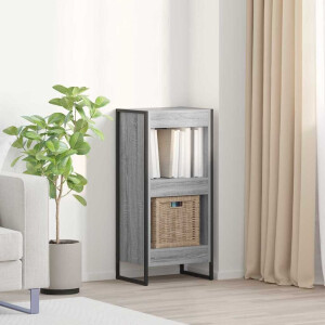 vidaXL Boekenkast Grijs Sonoma 40 x 30 x 86,5 cm Bewerkt hout