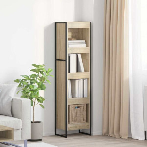 vidaXL Boekenkast Sonoma 40 x 30 x 155 cm Bewerkt hout