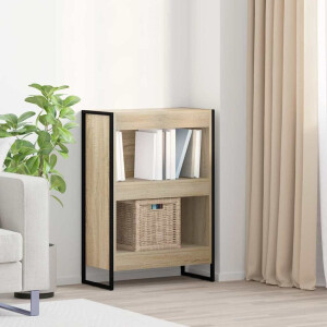 vidaXL Boekenkast Sonoma 60 x 30 x 86,5 cm Bewerkt hout