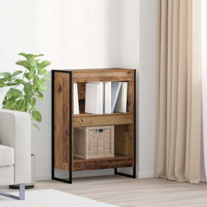 vidaXL Boekenkast Oud Hout 60 x 30 x 86,5 cm Bewerkt hout