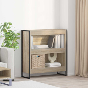 vidaXL Boekenkast Sonoma 80 x 30 x 86,5 cm Bewerkt hout