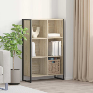 vidaXL Boekenkast Sonoma 99,5 x 30 x 108,5 cm Bewerkt hout