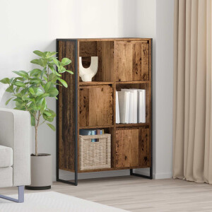 vidaXL Boekenkast Oud Hout 68 x 30 x 108.5 cm Bewerkt hout