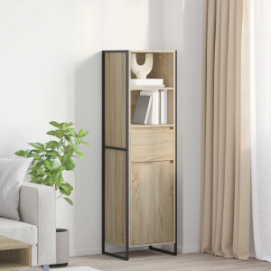 vidaXL Boekenkast met lade Sonoma 43 x 36 x 150.5 cm Bewerkt hout