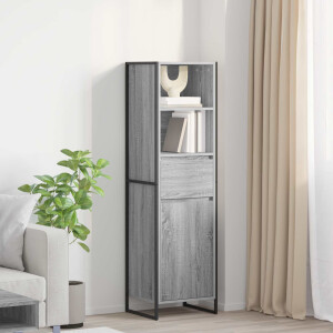 vidaXL Boekenkast Grijs Sonoma 43 x 36 x 150.5 cm Bewerkt hout