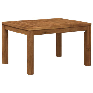 vidaXL Salontafel Naturel 50 x 60,5 x 36 cm Massief Acaciahout