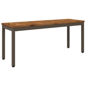 vidaXL Tuinbank 108,5 x 35 x 45 cm Massief Acaciahout Rechthoekig