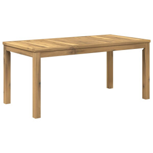 vidaXL Salontafel Wit 50 x 100,5 x 45 cm Massief Acaciahout