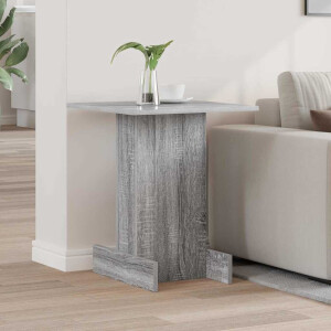 vidaXL Bijzettafel Grijs Sonoma 44,5 x 45 x 55 cm Bewerkt hout