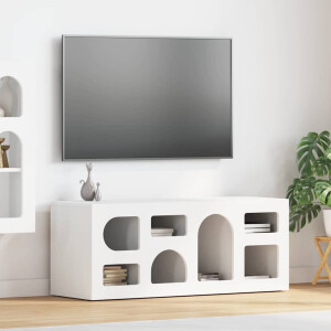 vidaXL TV-kast ELST 100 x 35 x 40 cm Wit Bewerkt hout