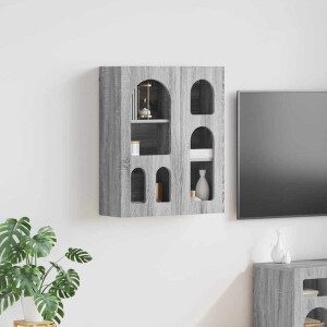 vidaXL Hangkast ELST Grijs Sonoma 59 x 20 x 71.5 cm Bewerkt hout