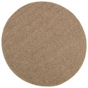 vidaXL Vloerkleden Rond AGIRA Naturel Ø 160 CM Polyester