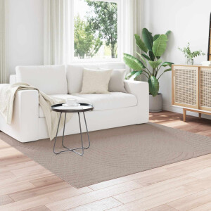 vidaXL Vloerkleden Vierkant PALMERAS Beige 120 x 120 cm Polyester