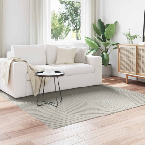 vidaXL Vloerkleden Vierkant PALMERAS Groen 200 x 200 cm Polyester