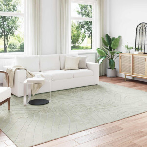 vidaXL Vloerkleden Rechthoekig PALMERAS Groen 200 x 280 cm Polyester