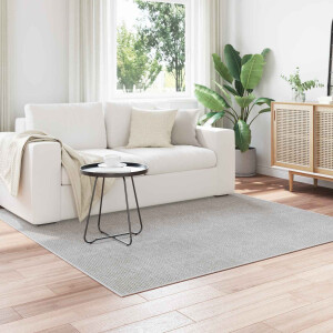 vidaXL Vloerkleden Vierkant LUGO Crème 120 x 120 cm Polyester