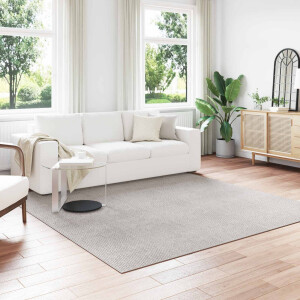 vidaXL Vloerkleden Vierkant LUGO Crème 240 x 240 cm Polyester