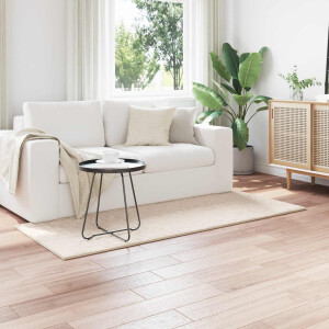 vidaXL Vloerkleden Rechthoekig SIROLO Beige 200 x 80 cm Polyester