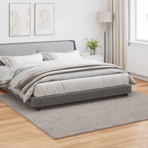 vidaXL Vloerkleden Vierkant SIROLO Zand 240 x 240 cm Polyester