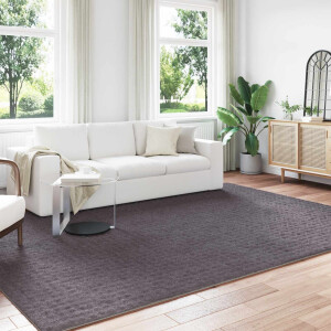 vidaXL Vloerkleden Rechthoekig SIROLO Antraciet 340 x 240 cm Polyester