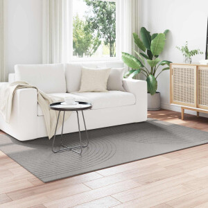 vidaXL Vloerkleden Rechthoekig GALATI Grijs 200 x 140 cm Polyester