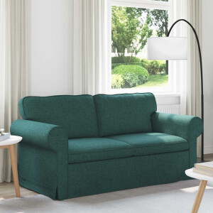 vidaXL Bank Donkergroen 175 x 82 x 80 cm Stof