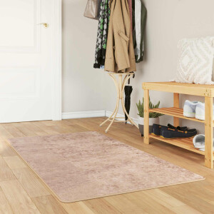 vidaXL Vloerkleedloper MARSA Zand 80 x 200 cm Polyester en PVC