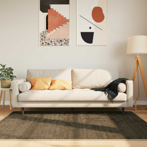 vidaXL Vloerkleedloper MARSA Bosgroen 120 x 170 cm Polyester en PVC