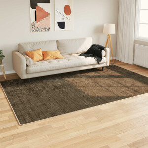 vidaXL Vloerkleedloper MARSA Bosgroen 150 x 230 cm Polyester en PVC