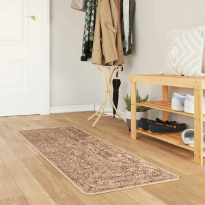 vidaXL Vloerkleedloper MARSA Geel 50 x 200 cm Polyester en PVC