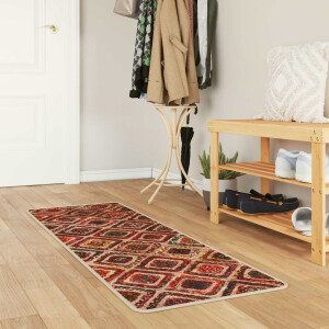 vidaXL Vloerkleedloper MARSA Multikleur 50 x 150 cm Polyester en PVC