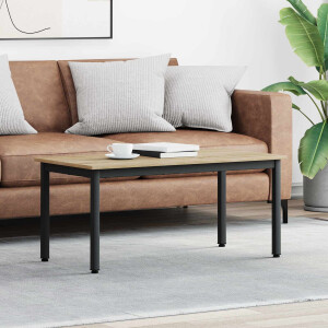 vidaXL Salontafel Sonoma 100 x 50 x 45 cm Bewerkt hout